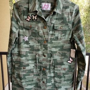 Justice Girls Camouflage Jacket